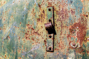 metal old door background