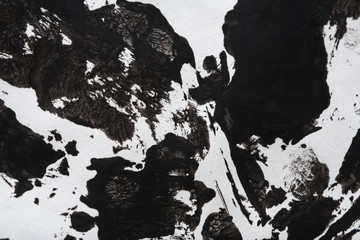 Abstract black and white background