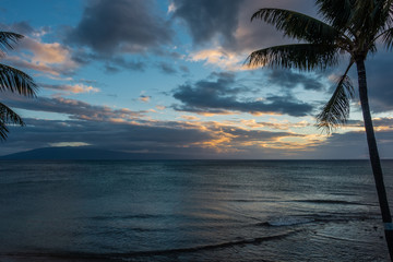 Maui Sunset Over Lanai