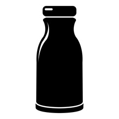 Bottle shampoo icon , simple style