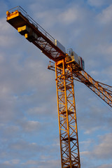Naklejka premium grue de chantier