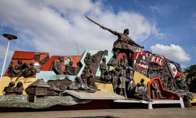 Katipunan (KKK) Monument in Manila, Philippines