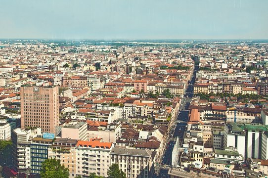 Milano Centrale dall'alto