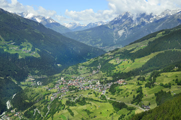 Naklejka na ściany i meble Austria, Tirol, Inntal