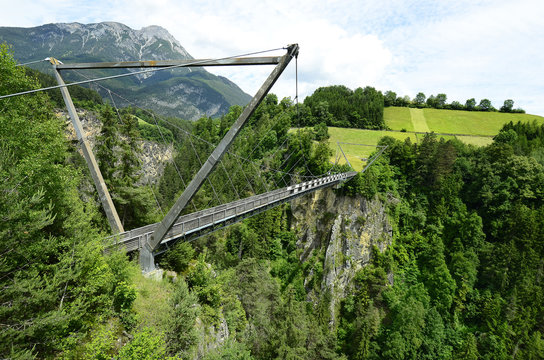 Austria, Tirol, bridge