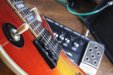 Guitar and digital guitar effects processor
