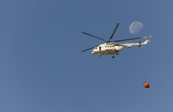 yangın helikopteri