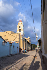 Church in the colonial city of Trinidad 01, Cuba