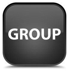 Group special black square button