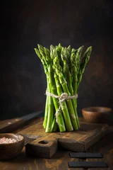 Poster fresh green asparagus © anna_shepulova