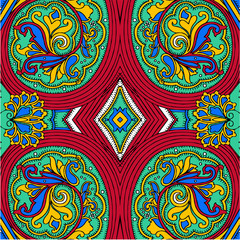 paisley pattern for textile and wrapping use