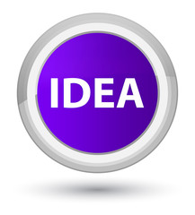 Idea prime purple round button