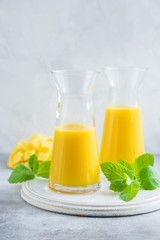 fresh mango juice
