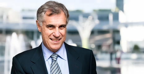 Fototapeta premium Senior manager portrait
