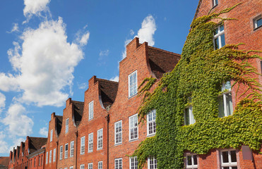 Naklejka premium Dutch Quarter (Hollandisches Viertel) Potsdam / traditional architecture