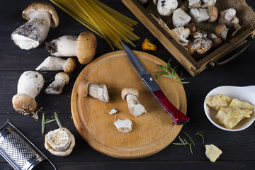 Italian food, spaghetti recipe ingredient