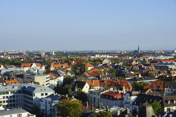 Naklejka na ściany i meble View over Munich