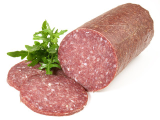 Salami mit Rucola
