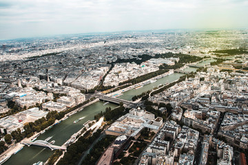 Obraz premium Paris from the Eiffel Tower