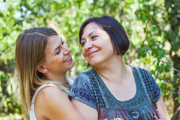 Fototapeta premium Mother and daughter time