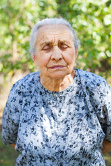 Senior woman portrait