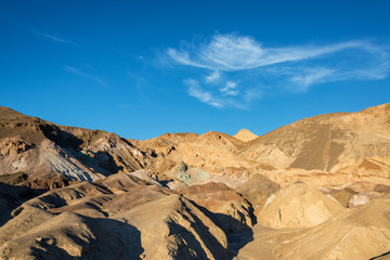 Dry Arid Landscape in Death Valley