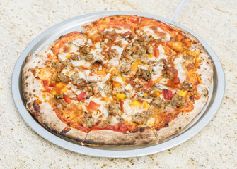 Fresh Stone Oven Baked Pizza