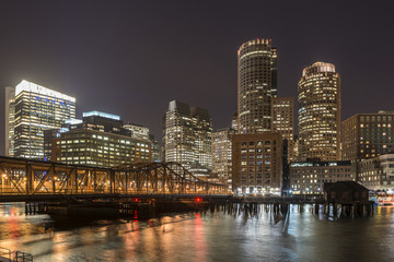 Fototapeta premium Boston skyline
