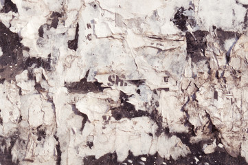 Fototapeta premium old plaster board for ads