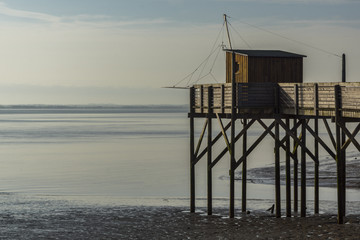 Carrelet du Médoc - Gironde - Aquitaine.