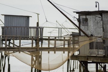 Carrelet du Médoc - Gironde - Aquitaine.