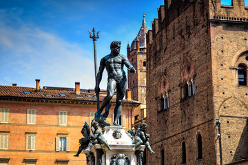 Fountain of Neptune, Bologna, Italy © Cedric