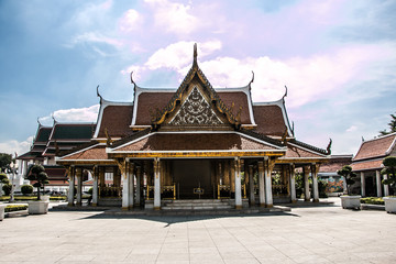 Fototapeta premium Buddhist Temple in Bangkok