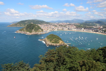 San Sebastian lanscape