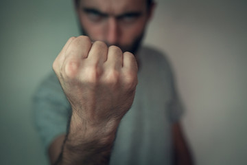 Angry man