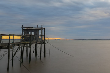 Carrelet du Médoc - Gironde - Aquitaine.