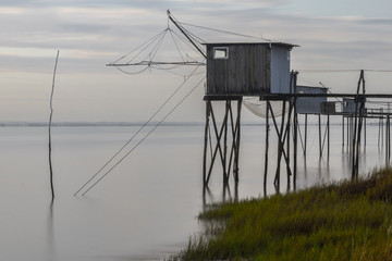 Carrelet du Médoc - Gironde - Aquitaine.