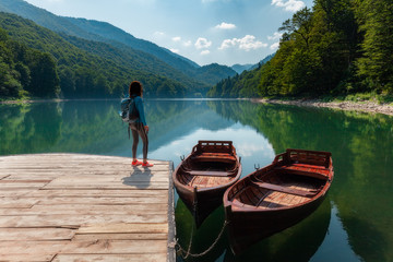 Fototapeta na wymiar Biogradska Gora National Park, Montenegro