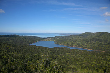 Waitakere Ranges from Arataki Visitor Centre, Greater Auckland, New Zealand