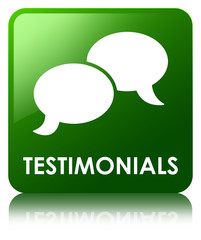 Testimonials (chat icon) green square button