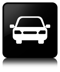 Car icon black square button