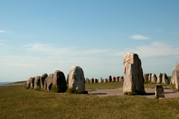 Ale´s stones, Scania, Sweden