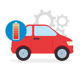 car service autoparts concept vector illustration graphic design