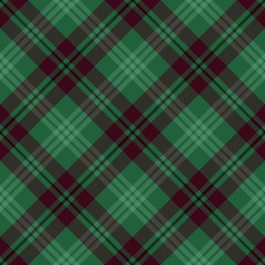 Seamless tartan vector pattern