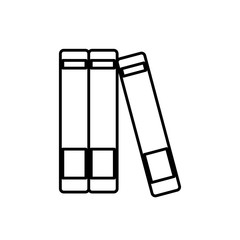 Set of books icon vector illustration graphic design