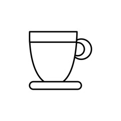 Delicious coffee cup icon vector illustration graphic design