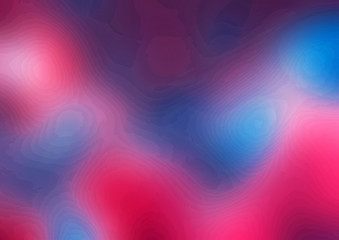 Abstract pink and blue watercolor art blurred texture background. Colorful glowing wallpaper.