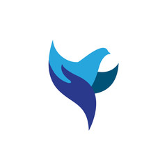 Naklejka premium Initial F Logo Falcon 