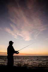 dusk fishing,