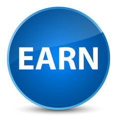 Earn elegant blue round button